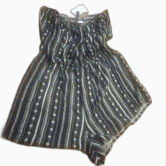 H&M Pants - H & M black/ white romper nwt